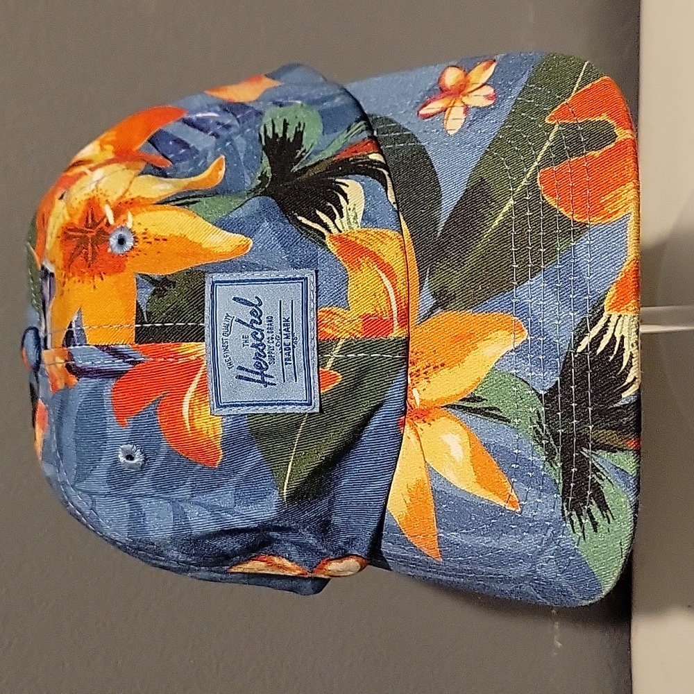 Baseball Cap with Flowers